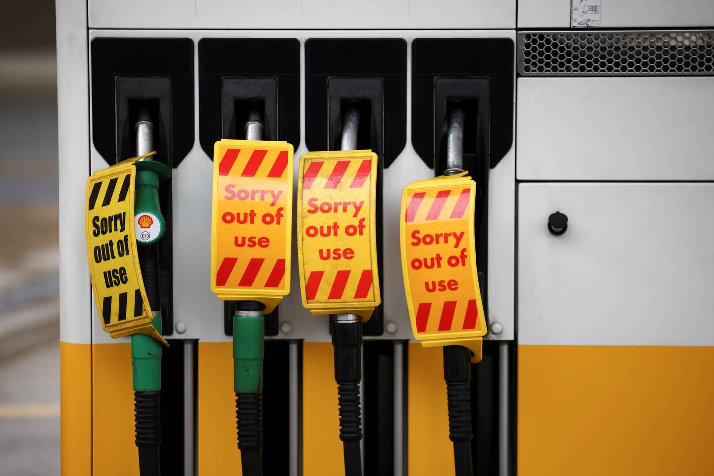 Britain needs 100,000 more truckers to avoid economic damage that includes ongoing petrol shortages. Reuters