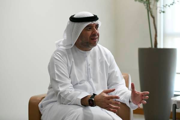 Cop28 Director-general ambassador Majid Al Suwaidi in Abu Dhabi. Khushnum Bhandari / The National
