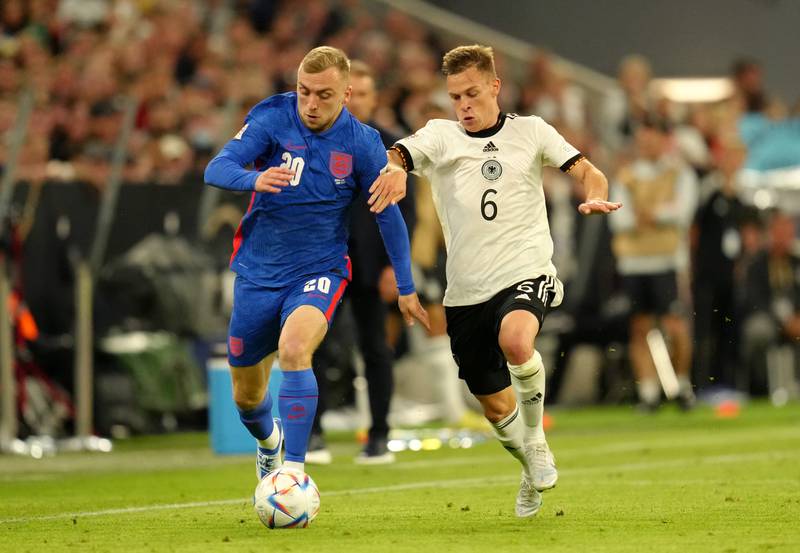 Joshua Kimmich 7 - Played the decisive pass for the goal when he zipped the ball into Hofmann’s feet. A high energy display showcasing his pressing ability to stifle Rice and Belllingham in the England midfield. PA
