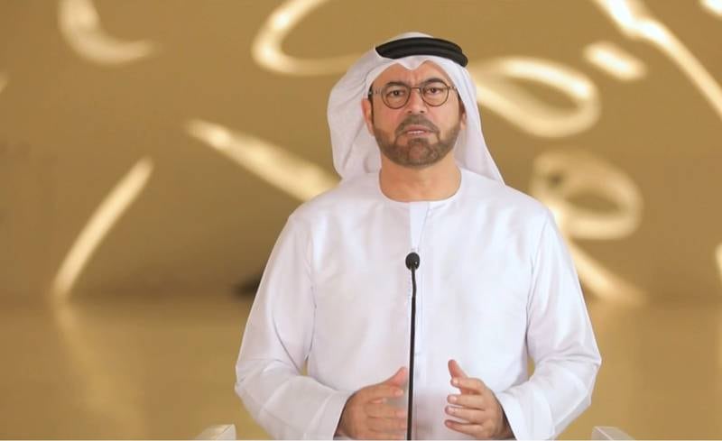 Mohammed Al Gergawi, Minister of Cabinet Affairs and president of the Museum of the Future, said: ‘In its continuously evolving and renewed concept, the museum of the Future reflects the resilient and agile vision of His Highness Sheikh Mohammed bin Rashid in responding to changes of the future.’ Photo: Government of Dubai Media Office