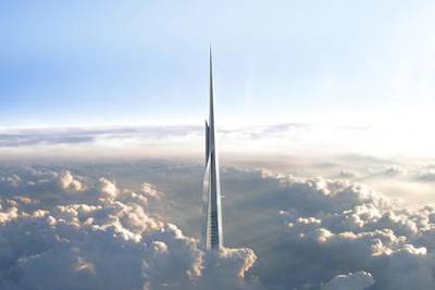 The Kingdom Tower in Saudi is set to claim the Burj Khalifa's crown as the world's tallest building, however a new rival may reclaim the title for Dubai.  Rendering courtesy EC Harris/Mace