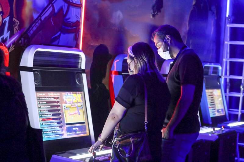 Gamers can take a look at retro arcade games in the Thrill Zone at MOTN.