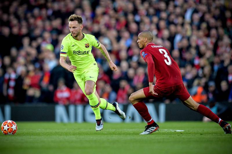 Ivan Rakitic: 6/10. Tried to take the fight to Liverpool but was let down by the performances of too many of his Barcelona teammates. EPA