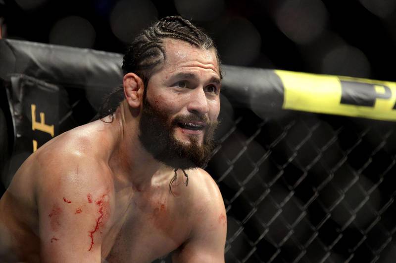 Jorge Masvidal during UFC 244 at Madison Square Garden in New York. AFP
