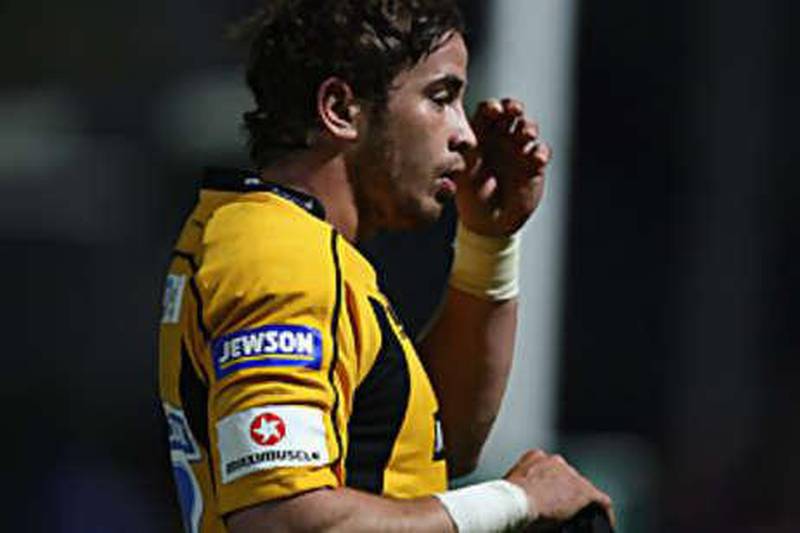 DUBLIN, IRELAND - OCTOBER 18:  Danny Cipriani of Wasps looks dejected after his teams defeat during the Heineken Cup match between Leinster and London Wasps at the RDS Ground on October 18, 2008 in Dublin, Ireland.  (Photo by David Rogers/Getty Images) *** Local Caption ***  GYI0055984247.jpg