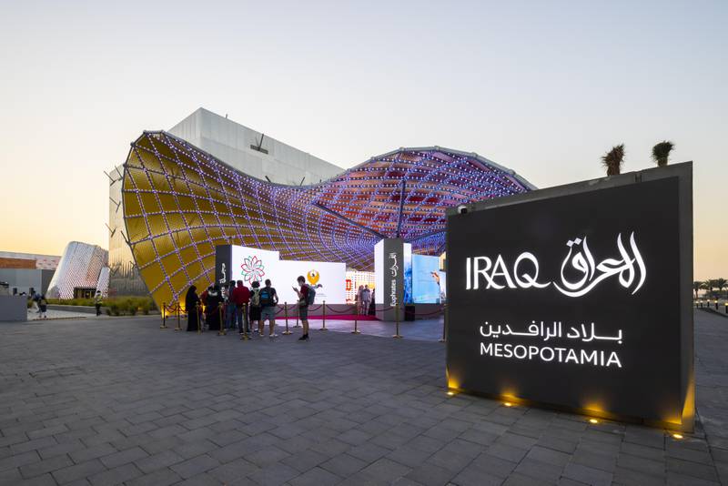 Iraq's pavilion at Expo 2020 Dubai recently hosted a two-day event called 'Iraqi Start-up Days'. Photo: Expo 2020 Dubai