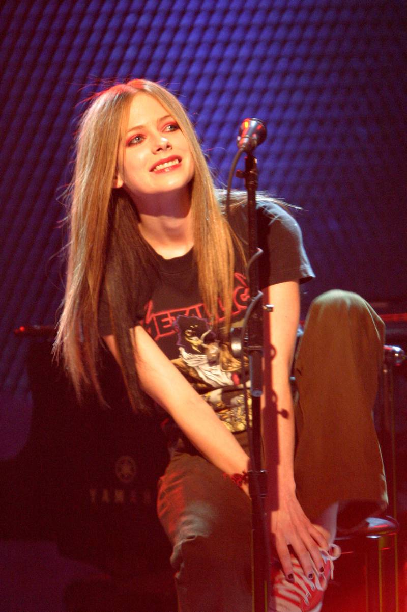 Avril Lavigne showed she is not just a snotty teen with the power ballad 'I'm With You'. Getty Images