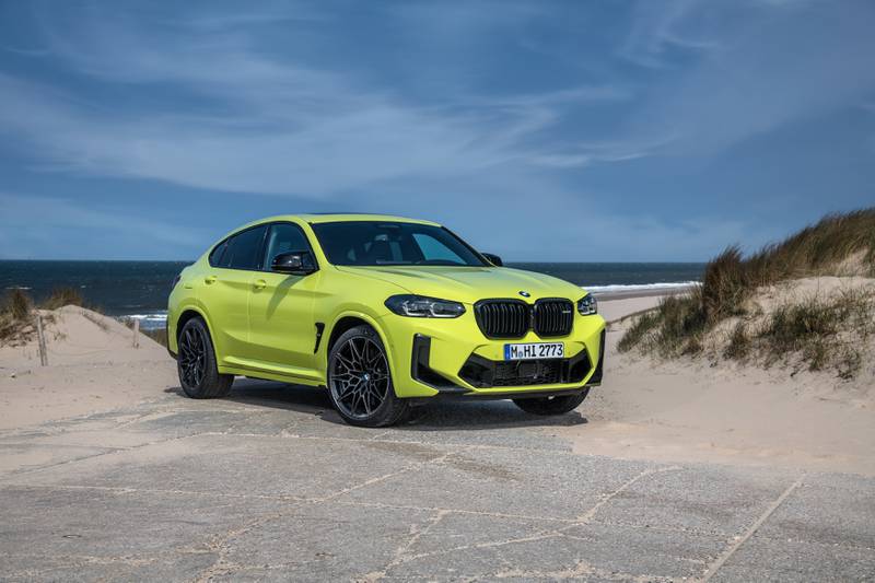 The BMW X4 M Competition falls under the crossover category. All photos: BMW