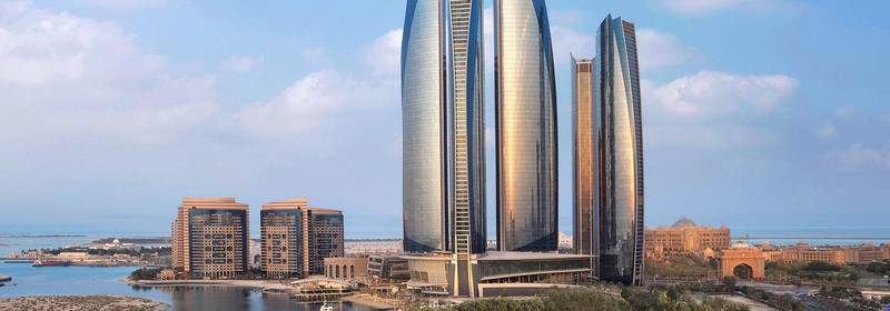 Conrad Abu Dhabi Etihad Towers is open. © 2020 Hilton