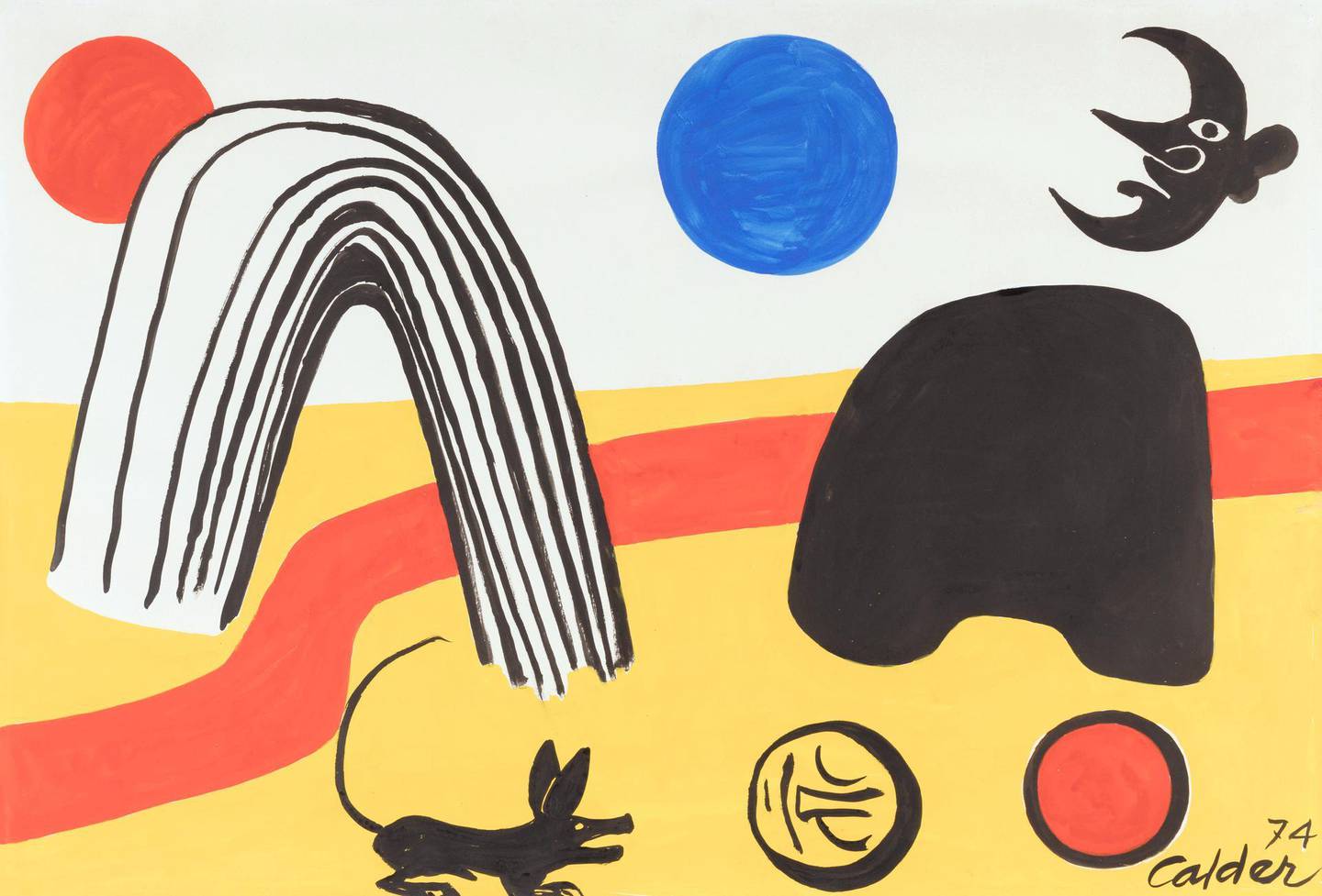 Alexander Calder, Kwai, 1974. 