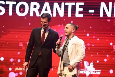 Two Michelin stars for Il Ristorante — Niko Romito. Khushnum Bhandari / The National
