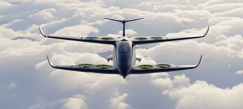 Ascendance Flight Technologies' Atea VTOL aircraft was designed to divide noise pollution by four. Photo: Ascendance