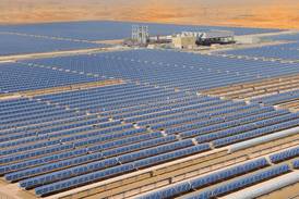 The Noor Abu Dhabi solar PV plant. Photo: Abu Dhabi Department of Energy