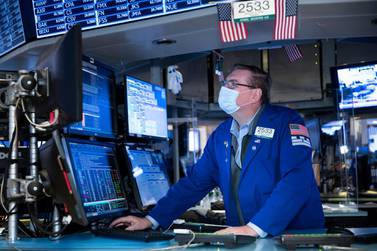 A trader works at the New York Stock Exchange. Equities have been on a roller coaster ride this year, with global markets suffering a sharp contraction in March at the height of the pandemic. Associated Press