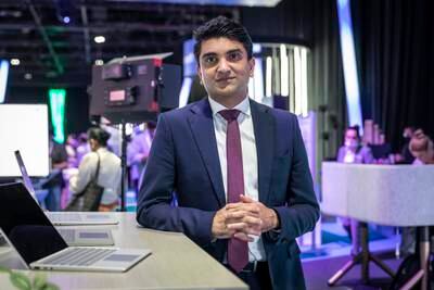 Mohammed Arif, director of modern workplace and security at Microsoft UAE, says learning key new trends and skills is needed to become a 'strong' security professional. Antonie Robertson / The National