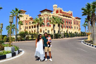 Al Haramlik Palace in Alexandria's Montazah. Courtesy Around Egypt in 60 Days