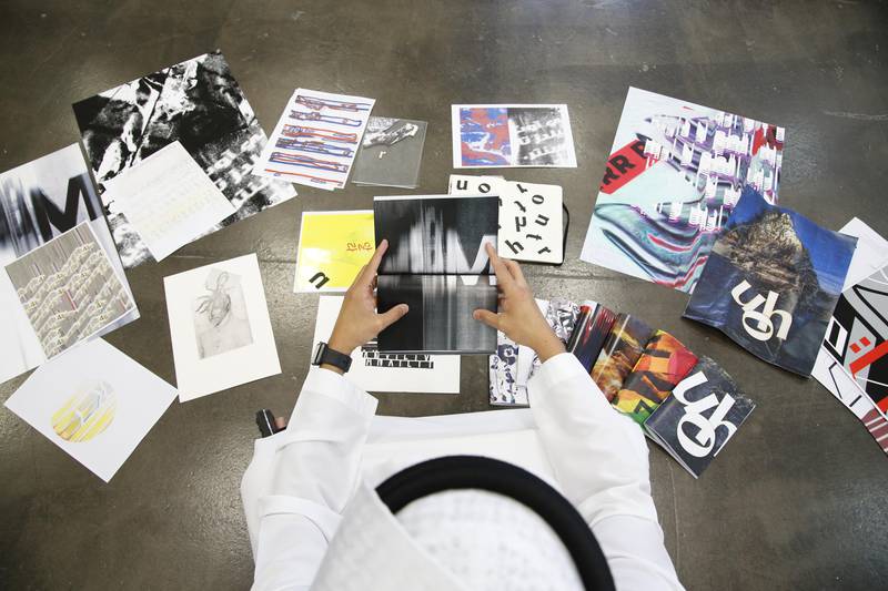 Graphic designer Salem Al Qassimi brought skills learned in the US back to Sharjah