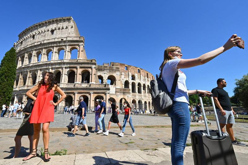 9. Visit Rome's Colosseum, in Italy. AFP