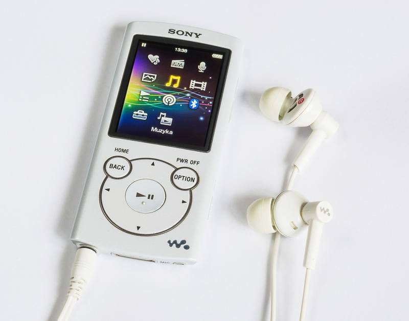 The Sony NWZ-S765 Walkman. Photo: Sony