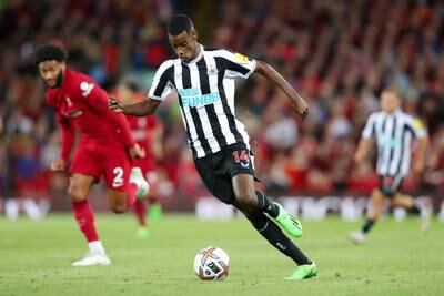 Newcastle United v Crystal Palace, 6pm: Alexander Isak announced himself to the Premier League with a debut goal in midweek, albeit in a losing effort for Newcastle. The Magpies are right to have heightened expectations of how far they can go this season, and the same can also be said of Crystal Palace. The Eagles look a much more solid unit defensively and retaining Wilfried Zaha was crucial to ambitions of challenging the established elite. Prediction: Newcastle 2, Palace 1. Getty Images