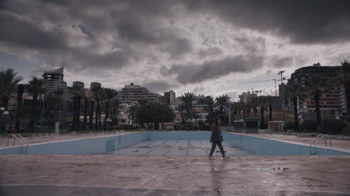 A still from 'The Sea Ahead' by Lebanese director Ely Dagher starring Manal Issa. The film world premieres at the Cannes Film Festival on Tuesday. Photo: Ely Dagher