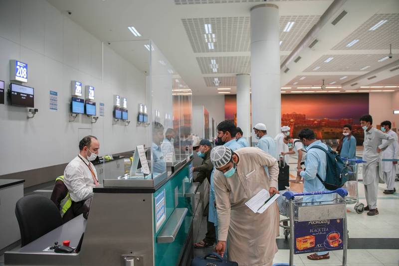 The easing of coronavirus-related travel restrictions around the globe has driven up passenger numbers. Photo: Abu Dhabi Airports