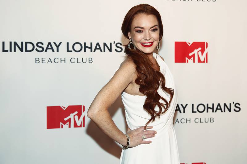 Lindsay Lohan posted an Instagram Reel paying tribute to Lebanon at the weekend. Invision / AP, File