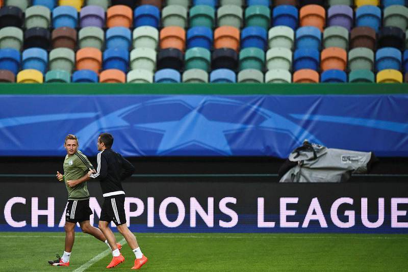 Legia Warsaw will play Real Madrid behind closed doors in the Uefa Champions League. AFP / PATRICIA DE MELO MOREIRA