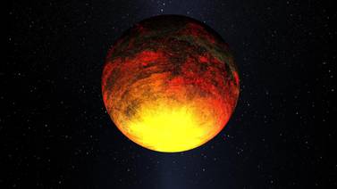 Kepler-10b is another lava world, which orbits too closely to its star. Daytime temperature on this planet is more than 1,371 degrees Celsius – hotter than the lava on Earth