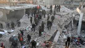 Syria building collapse kills at least 16 in Aleppo