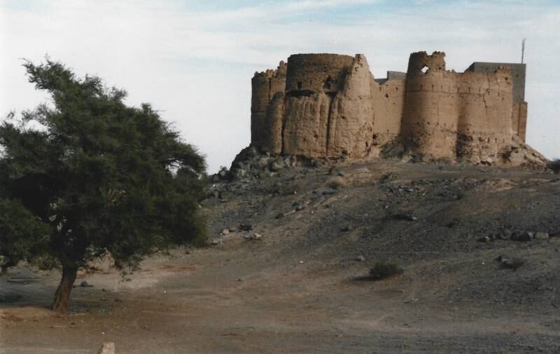 The Fords travelled to Fujairah in the 1980s and visited forts and historical sites