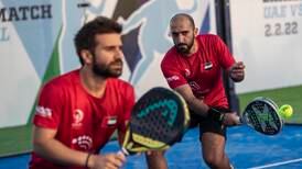 UAE and Israel compete in padel tennis match at Expo 2020 Dubai