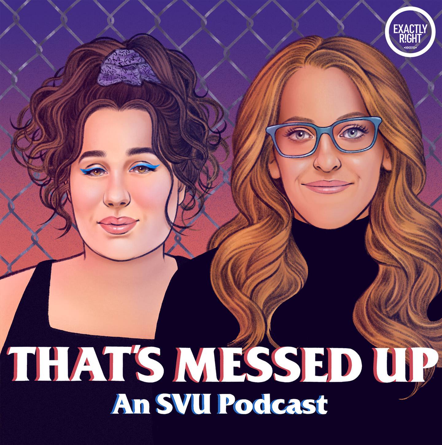 Beloved, long-running police procedural 'Law & Order: SVU' gets the podcast treatment from comedians Liza Treyger and Kara Klenk. Photo: Exactly Right Media
