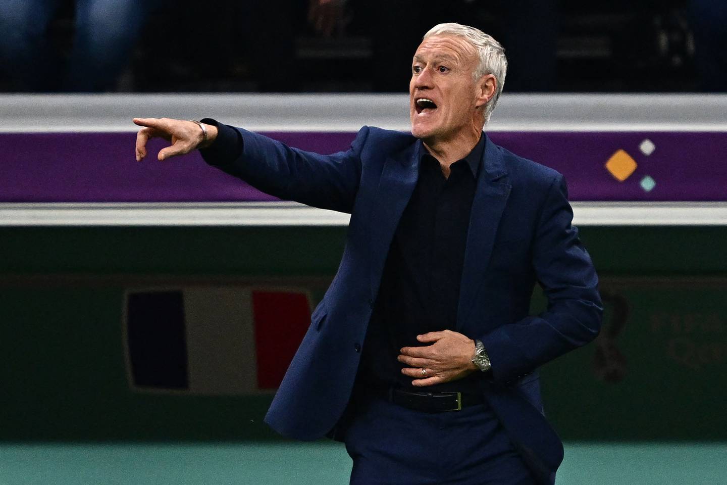France manager Didier Deschamps is expecting a tough match against Morocco side who have conceded just one goal so far at the World Cup. AFP