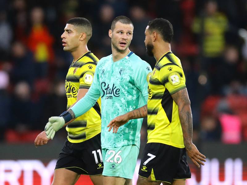 WATFORD RATINGS: Daniel Bachmann – 7, Continued a spell in goal for the injured Ben Foster. Unfortunate not to keep his first clean sheet this season. Tipped over a decent effort from Kane in the second half before pulling off a great save to deny Son’s volley. Reuters