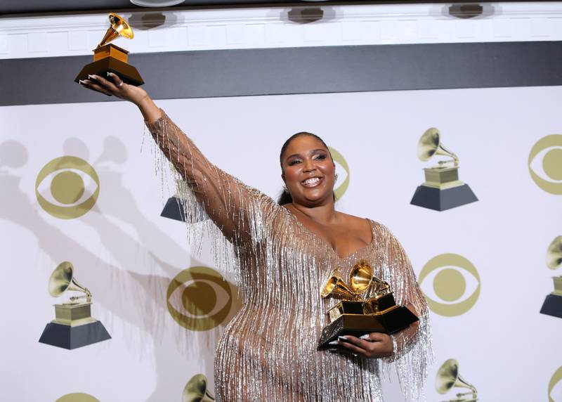 Grammy-winner Lizzo will perform at the ceremony. Reuters