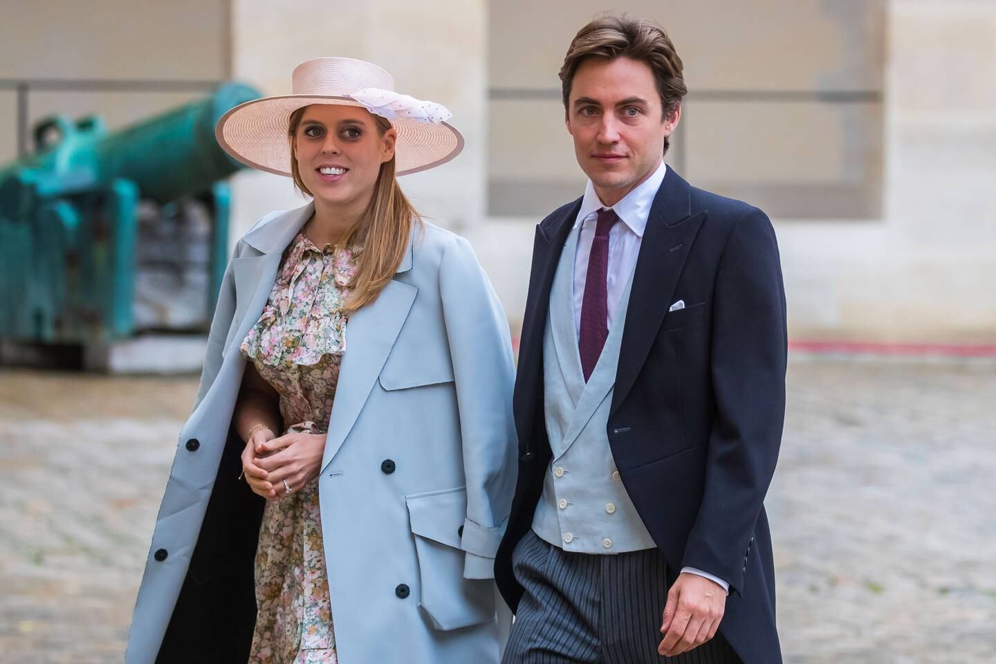 Britain's Princess Beatrice and Edoardo Mapelli-Mozzi welcomed a daughter in September 2021. AFP