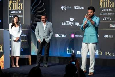 Abhishek Bachchan speaks at the press conference 