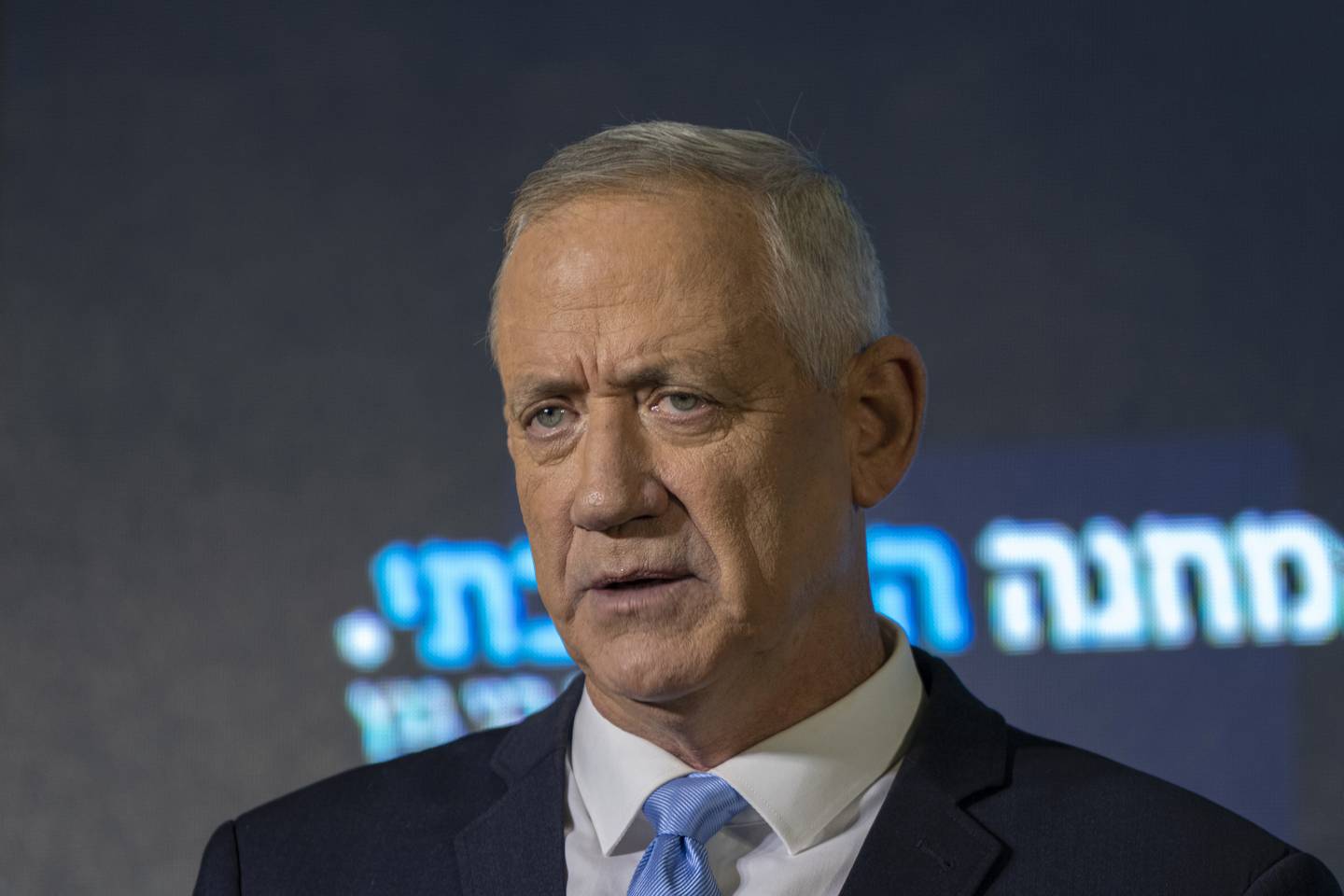 Mr Gantz reiterated on Friday Israel's opposition to a nuclear deal with Iran. AP