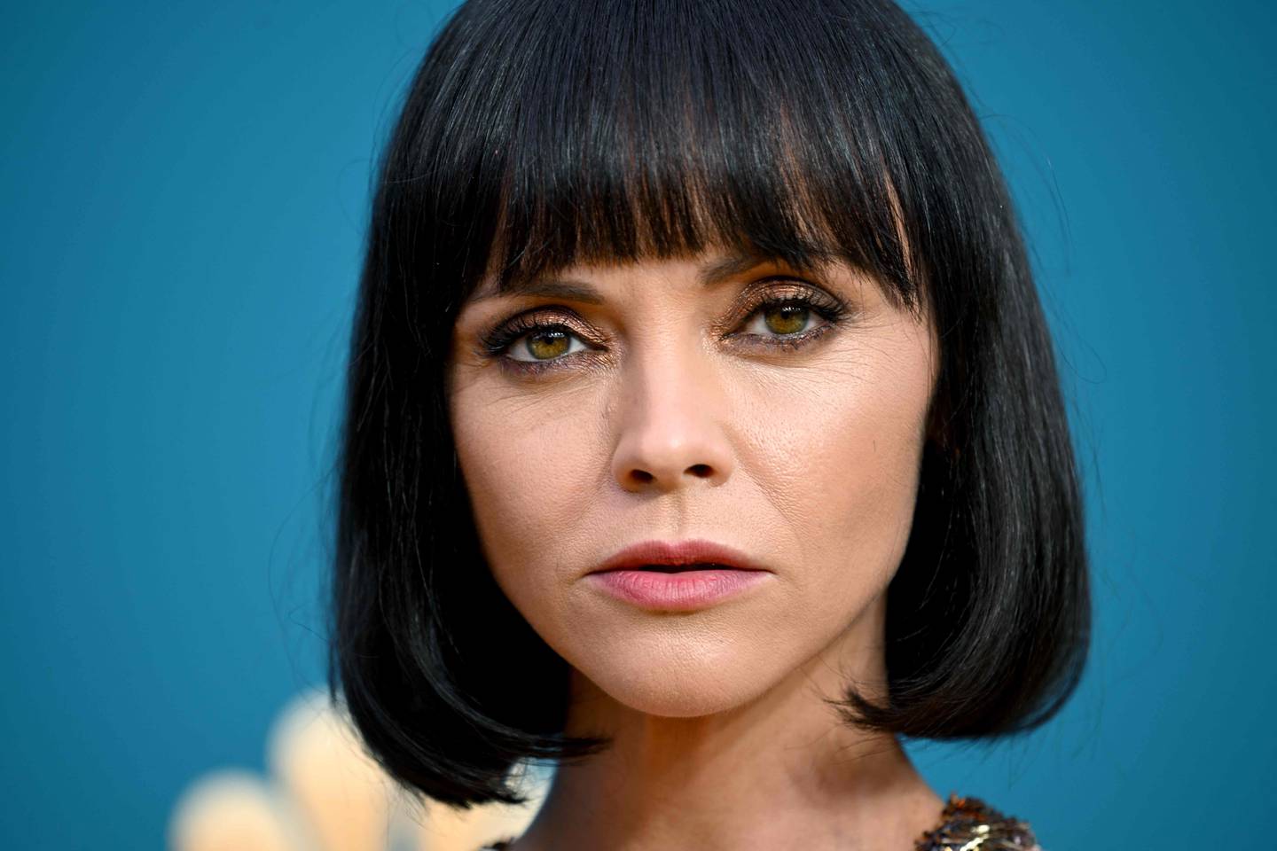US actress Christina Ricci plays Ms Thornhill in 'Wednesday'. AFP