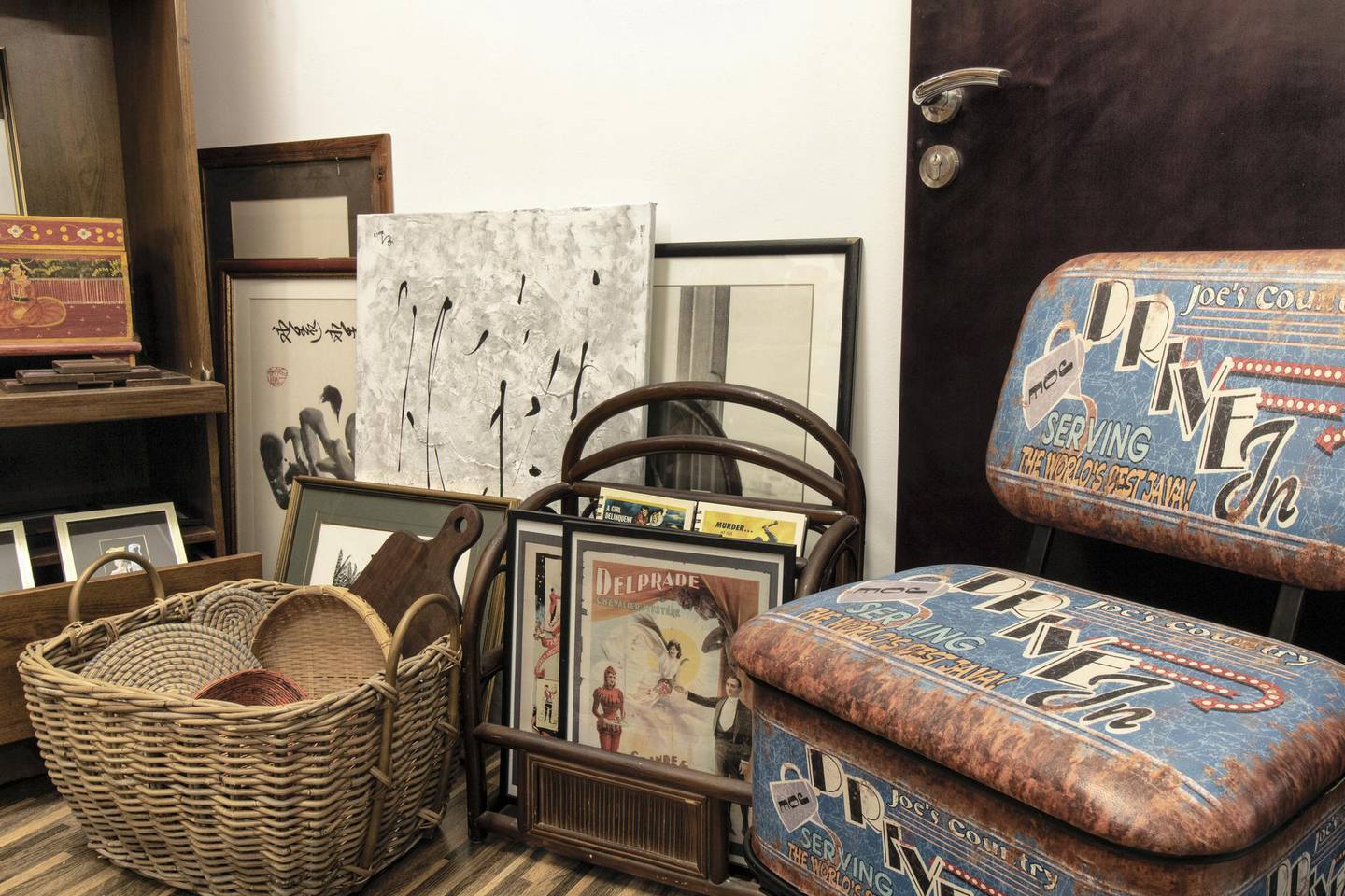 La Brocante houses an eclectic collection of second-hand furniture. Courtesy La Brocante