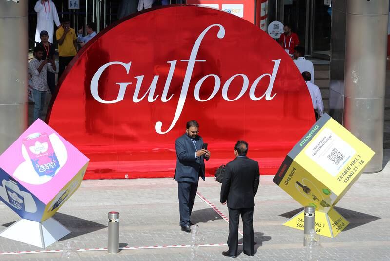 Visitors arrive for Gulfood