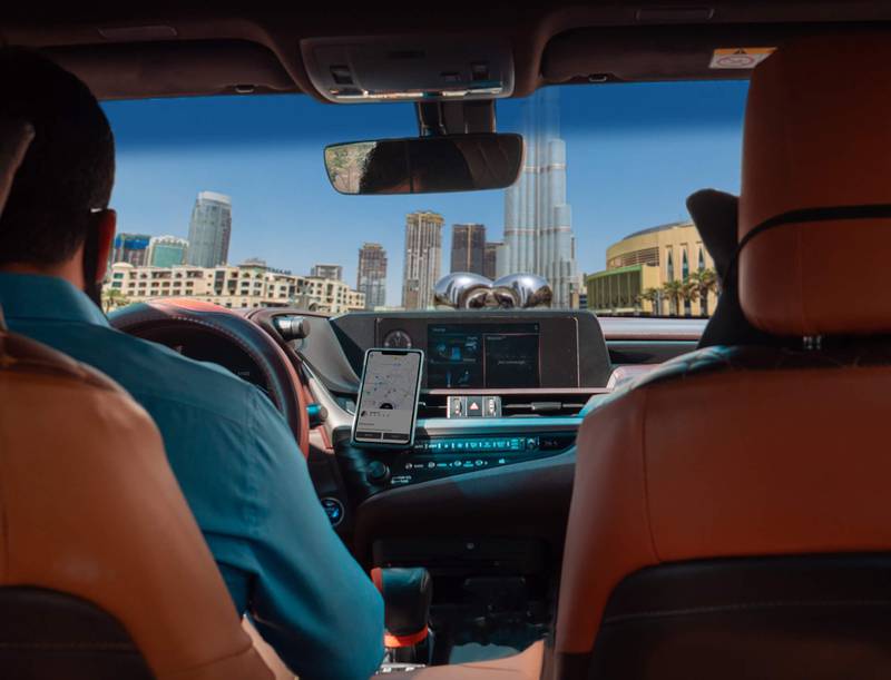 XXRIDE officially launches on Tuesday in Dubai, offering the same ride-hailing services as Uber and Careem. Photo: XXRIDE