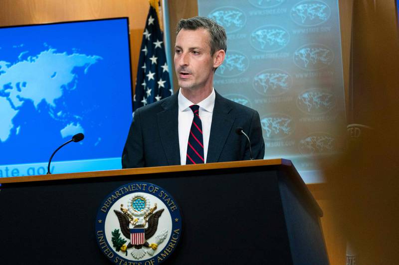 'We are still studying [the response],' State Department spokesman Ned Price said. AFP