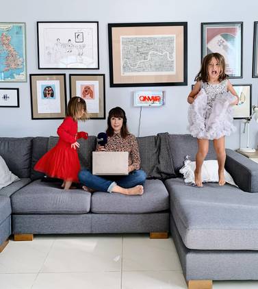 Radio host and mum blogger Helen Farmer shares honest tips on working from home while keeping the children entertained. 