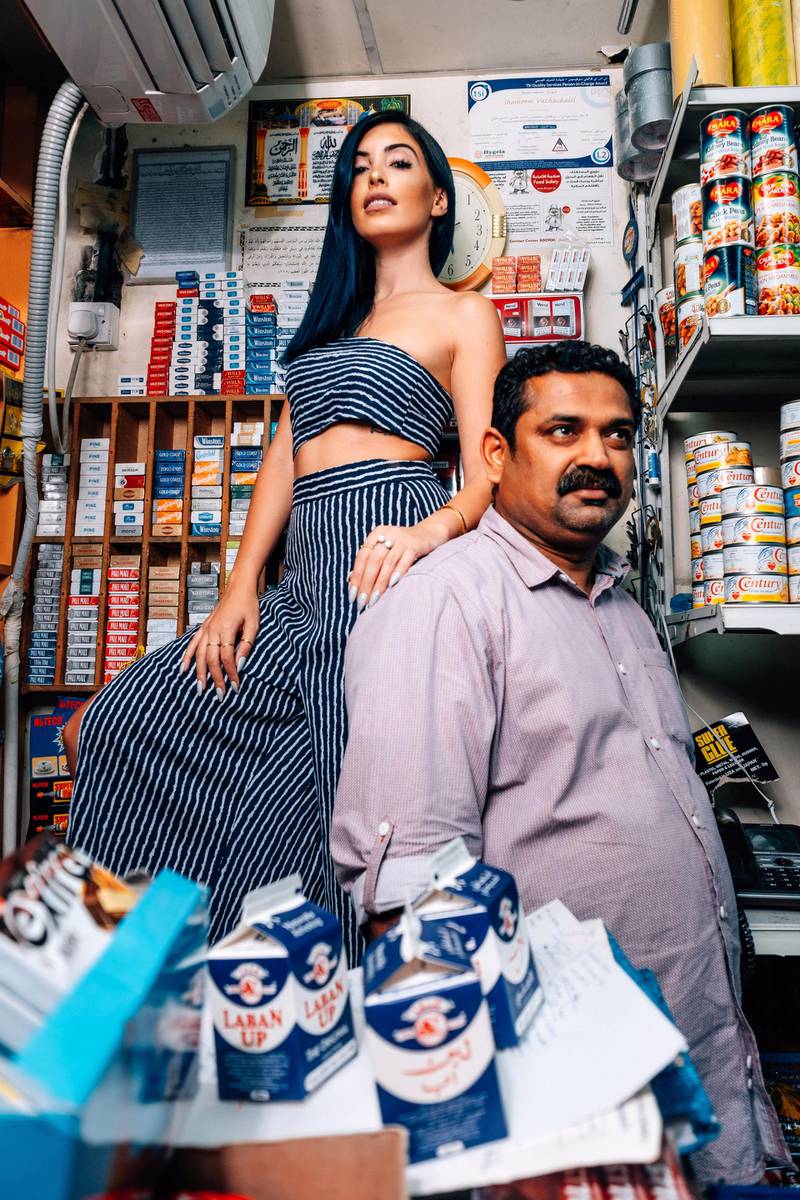 <p>&quot;This man [in the picture] is&nbsp;a conservative man who goes to the mosque and prays, so to have this woman behind him maybe isn&rsquo;t good,&rdquo; said Mr Rasyibi, a shop clerk. Photo Courtesy Waleed Shah</p>
