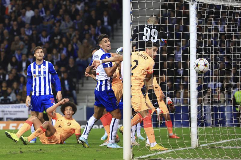 Porto's Ivan Marcan scores an own goal. AP