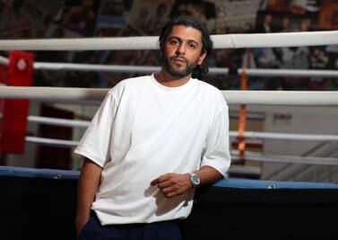 Boxing promoter Ahmed Al Seddiqi. Round 10 Boxing Club, Al Quoz, Dubai. Chris Whiteoak / The National