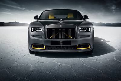 The Rolls-Royce Wraith Black Arrow is a luxury coupe. Photo: Rolls-Royce Wraith Black Arrow