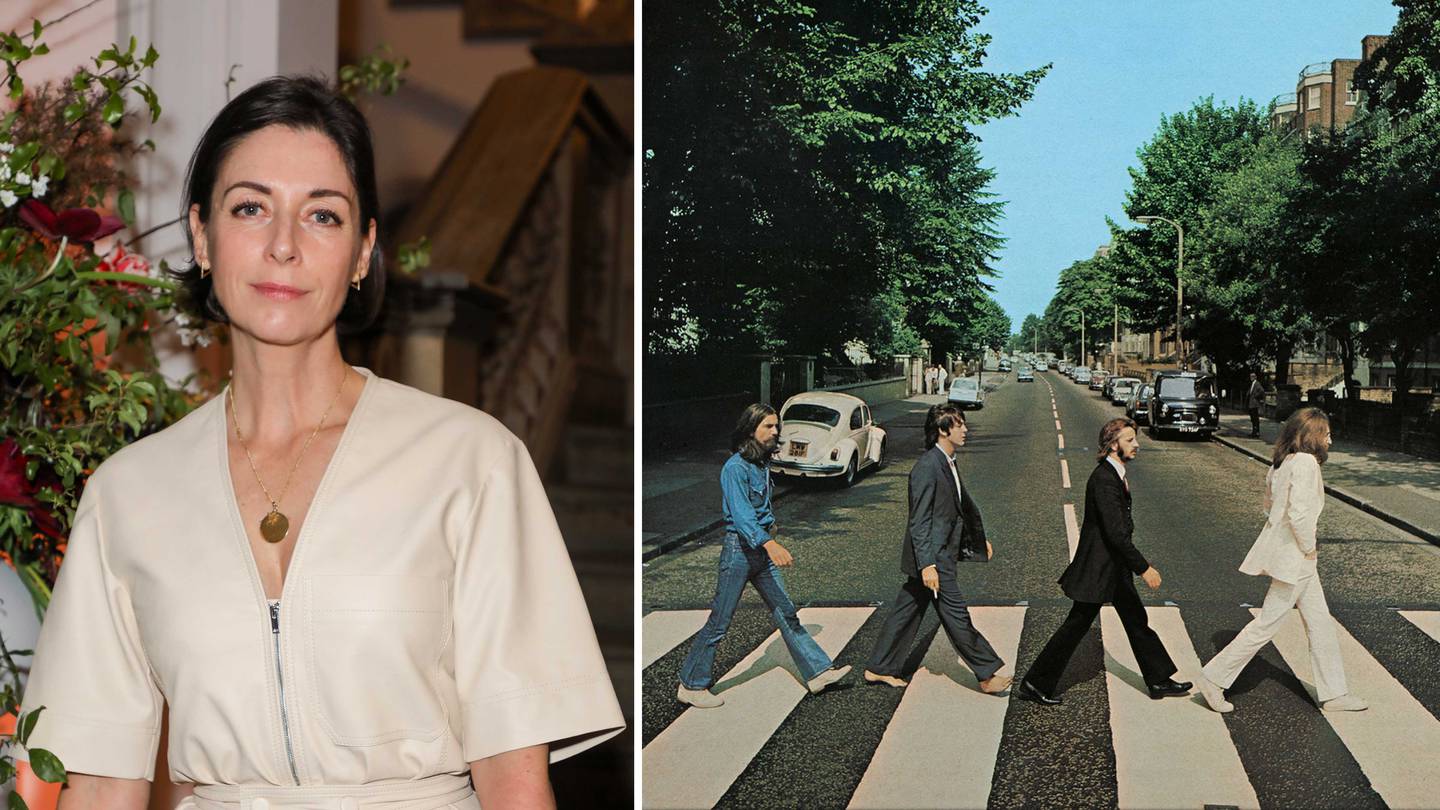 Left, Mary McCartney peels back the rich history of Abbey Road Studios in her documentary 'If These Walls Could Sing'; right, the album cover of The Beatles' 'Abbey Road' cemented the studios' place in pop culture. Photo: Apple Corps; Getty Images